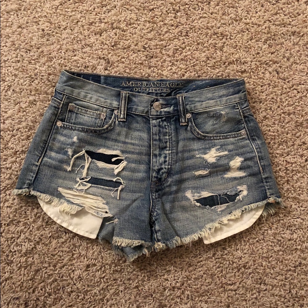 American Eagle Vintage Hi-Rise Festival Jean Short